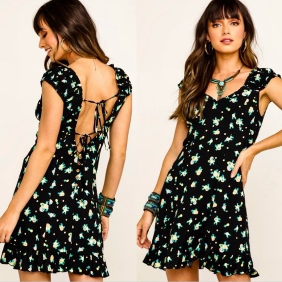 🍊SALE FP OPEN BACK MINI DRESS - Picture 3 of 13